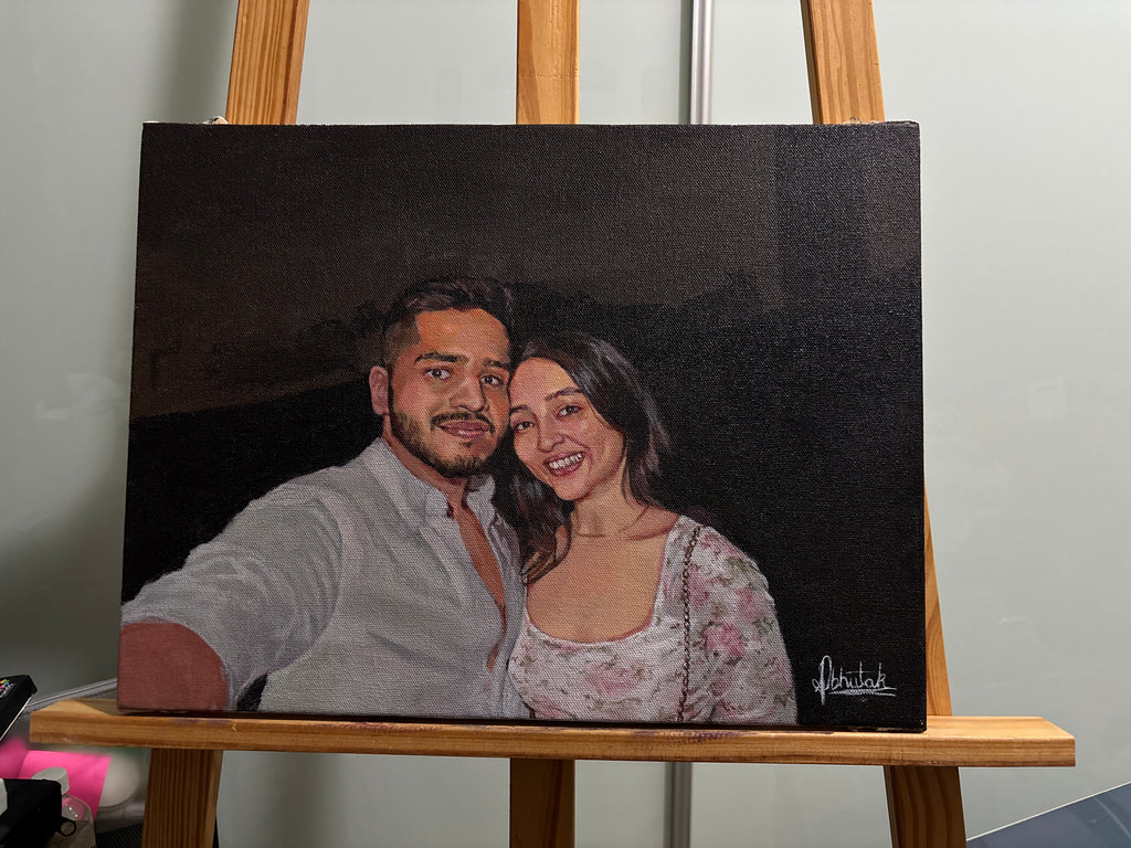 Realistic Portrait Canvas