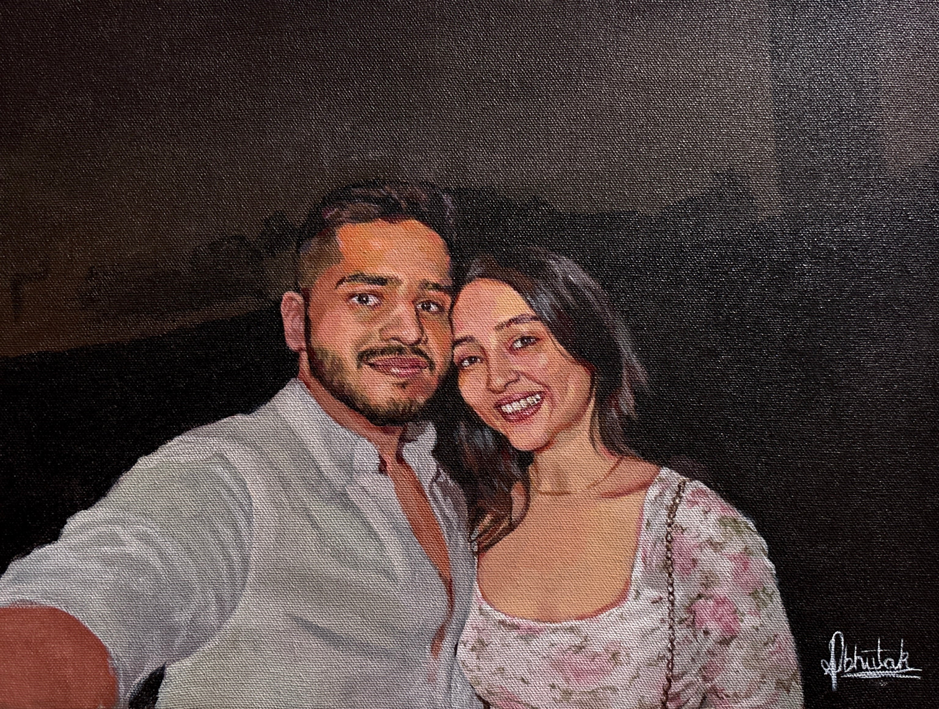 Realistic Portrait Canvas